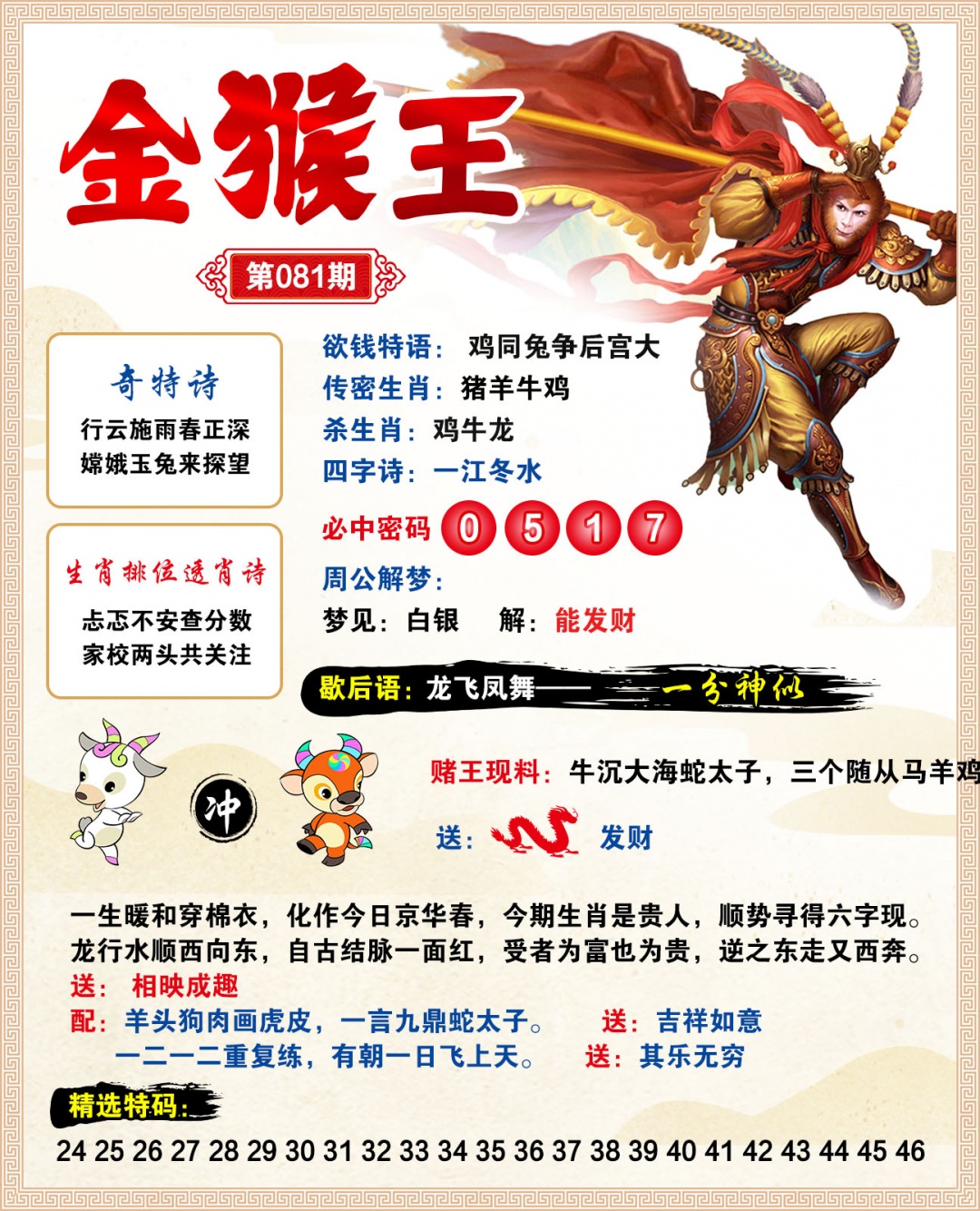 081期金猴王[图]